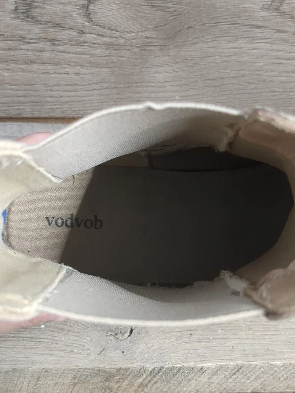 Vodvob Chelsea Boots Fashion Slip On Booties Women's Size 10